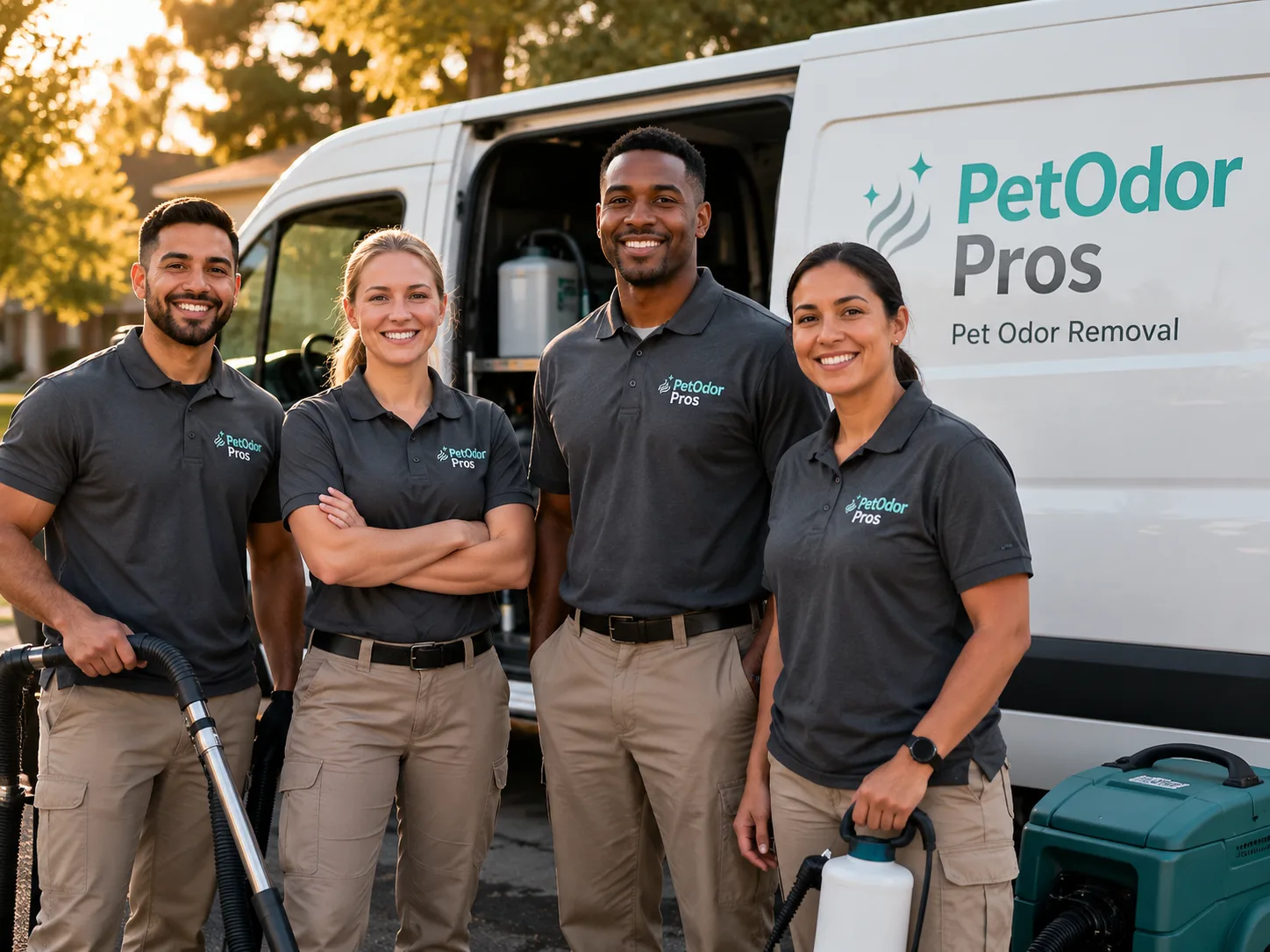 Pet Odor Removal team serving Irvine, CA